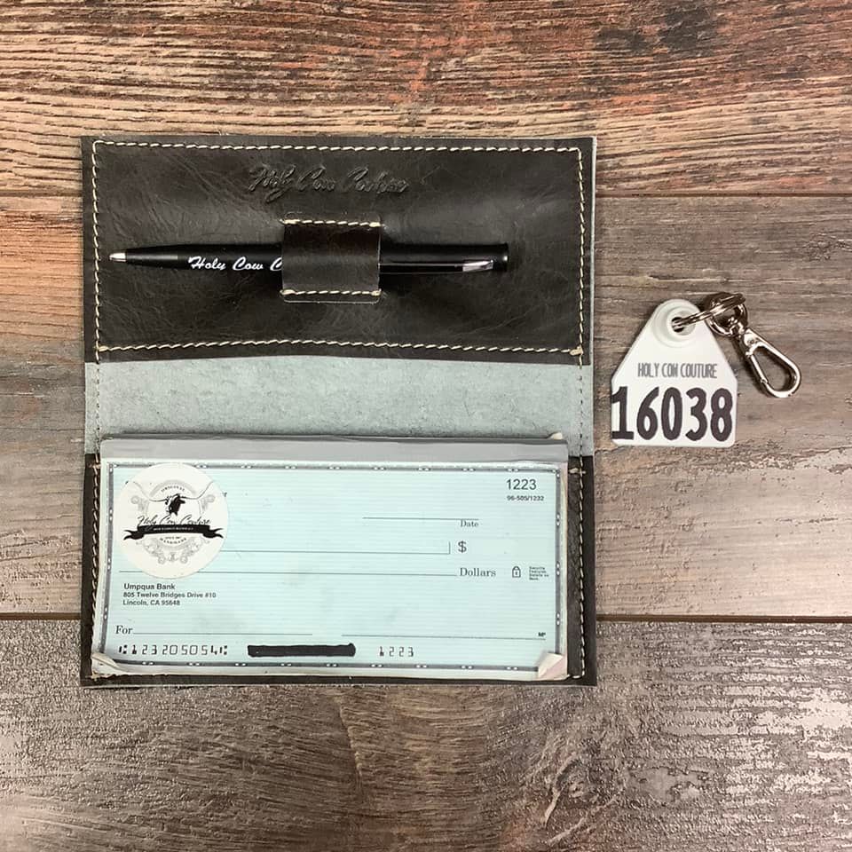 Checkbook Cover - #16038