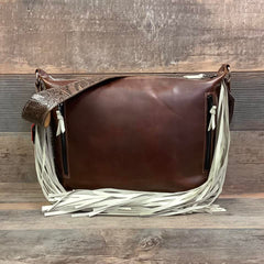 Designer - 18" Fringe -Dual Conceal Carry #33730 Bag Drop