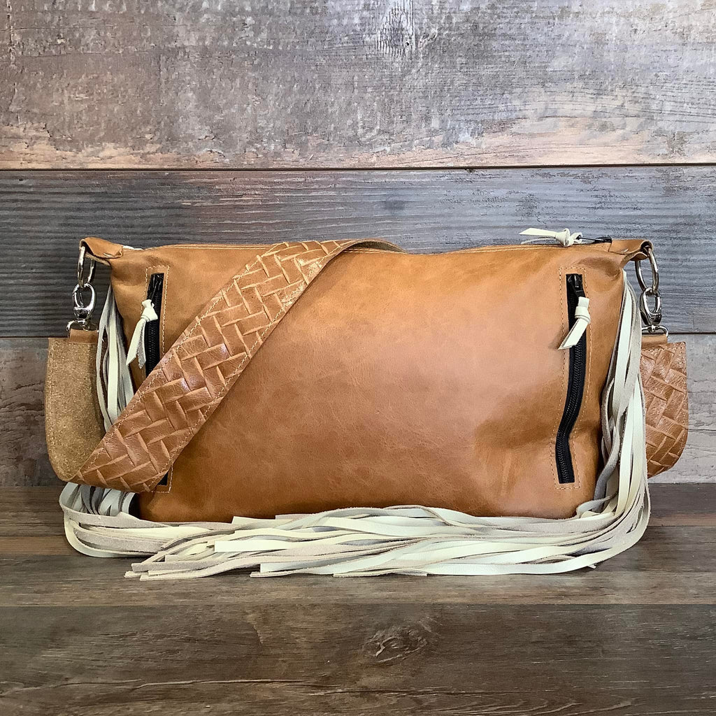 Designer Crossover -18" Fringe/Dual Conceal Carry #29721 Bag Drop