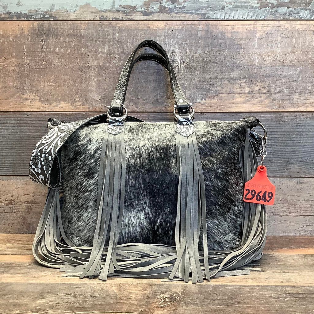 Designer Hybrid 18" Fringe Dual Conceal Carry - #29649 Bag Drop