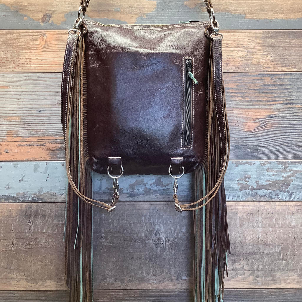 Mini Bagpack 18" Double Fringe - #29621 Bag Drop