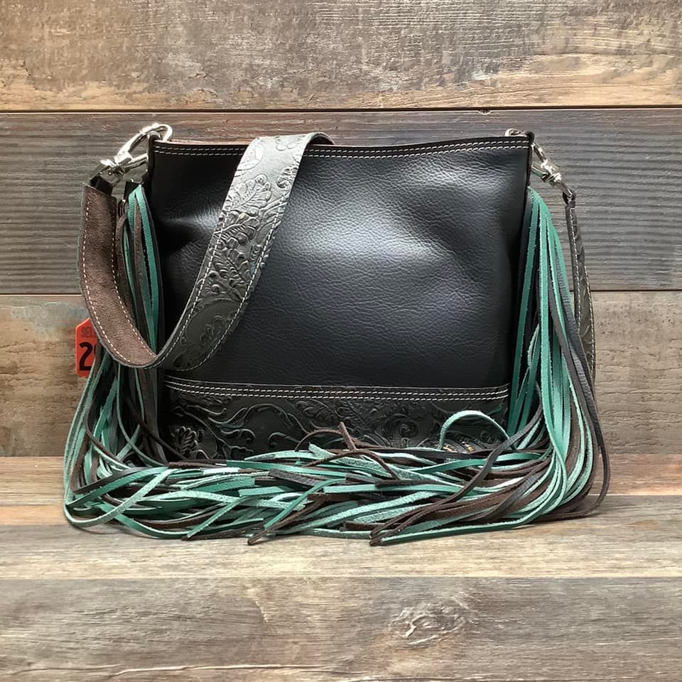 Mini Messenger - Double Fringe #29643 Bag Drop