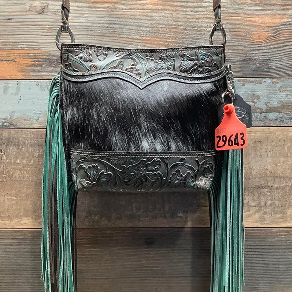 Mini Messenger - Double Fringe #29643 Bag Drop