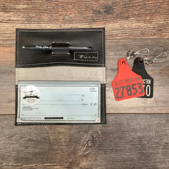 Checkbook Cover - #27853 Bag Drop