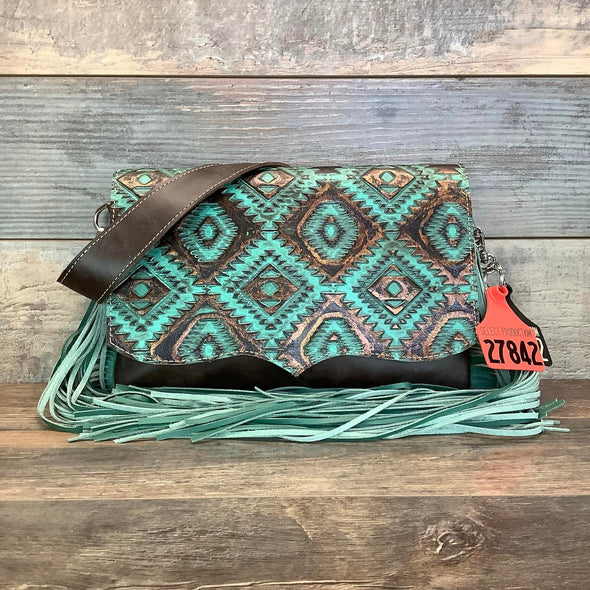Classy Cowgirl - 18" Fringe #27842 Bag Drop