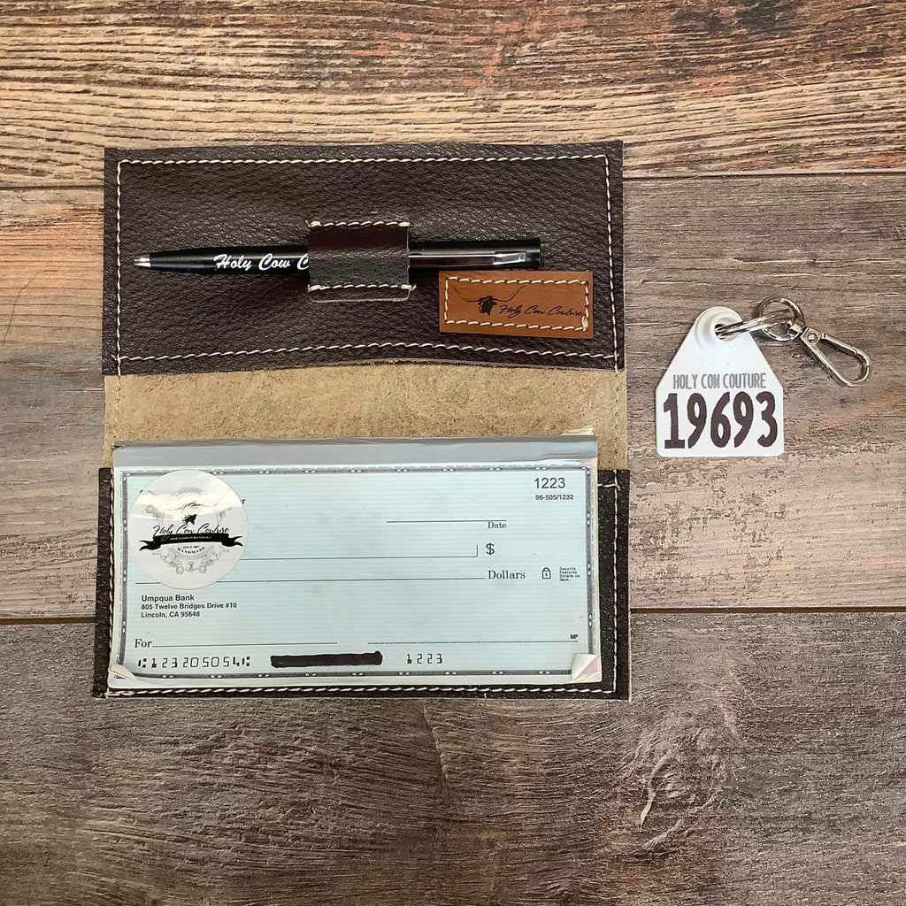 Checkbook Cover - #19693