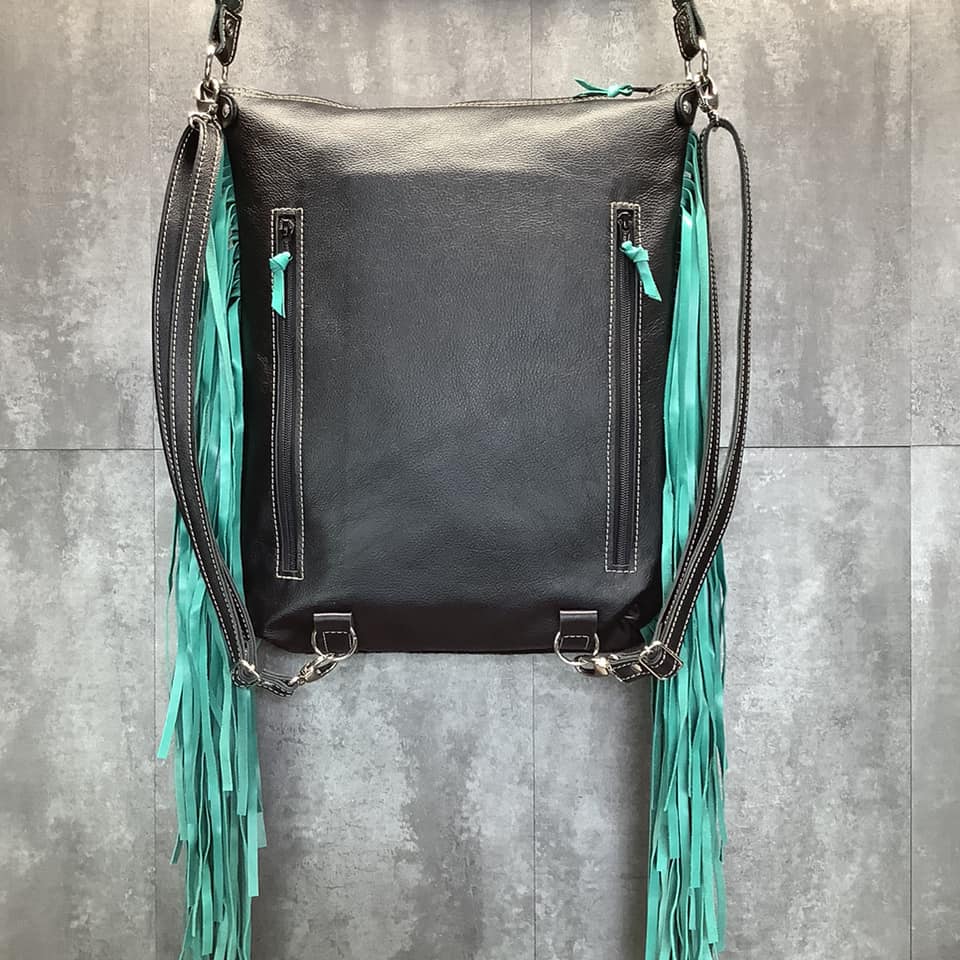 Exclusive Rodeo Collection Bagpack - 18" Fringe Dual Conceal Carry  #561