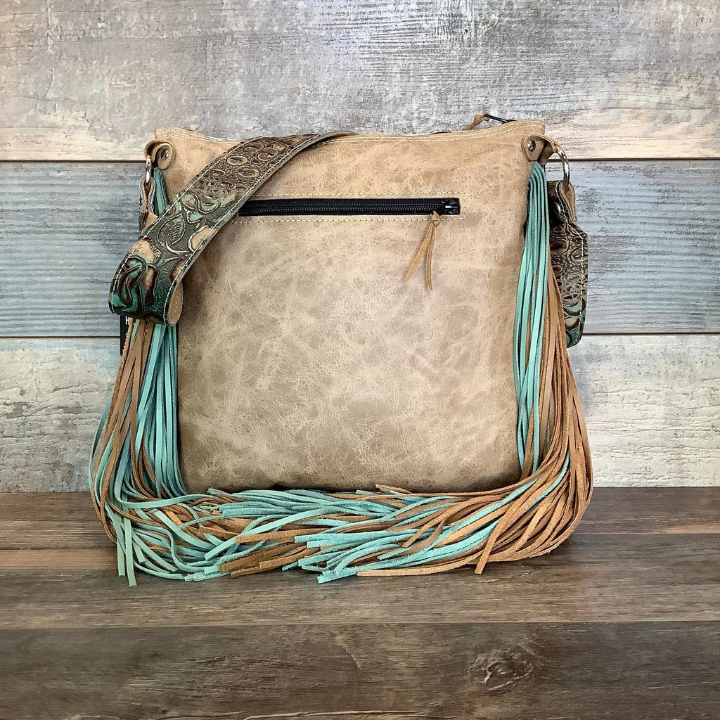 Crossbody- Dual Fringe  #48909