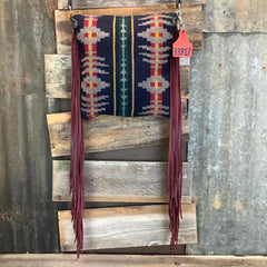 Crossbody with Pendleton® 18" Fringe- #33917 Bag Drop