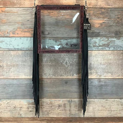 Stadium Crossbody with 18" Fringe- #48761