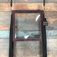 Stadium Crossbody with 18" Fringe- #48761