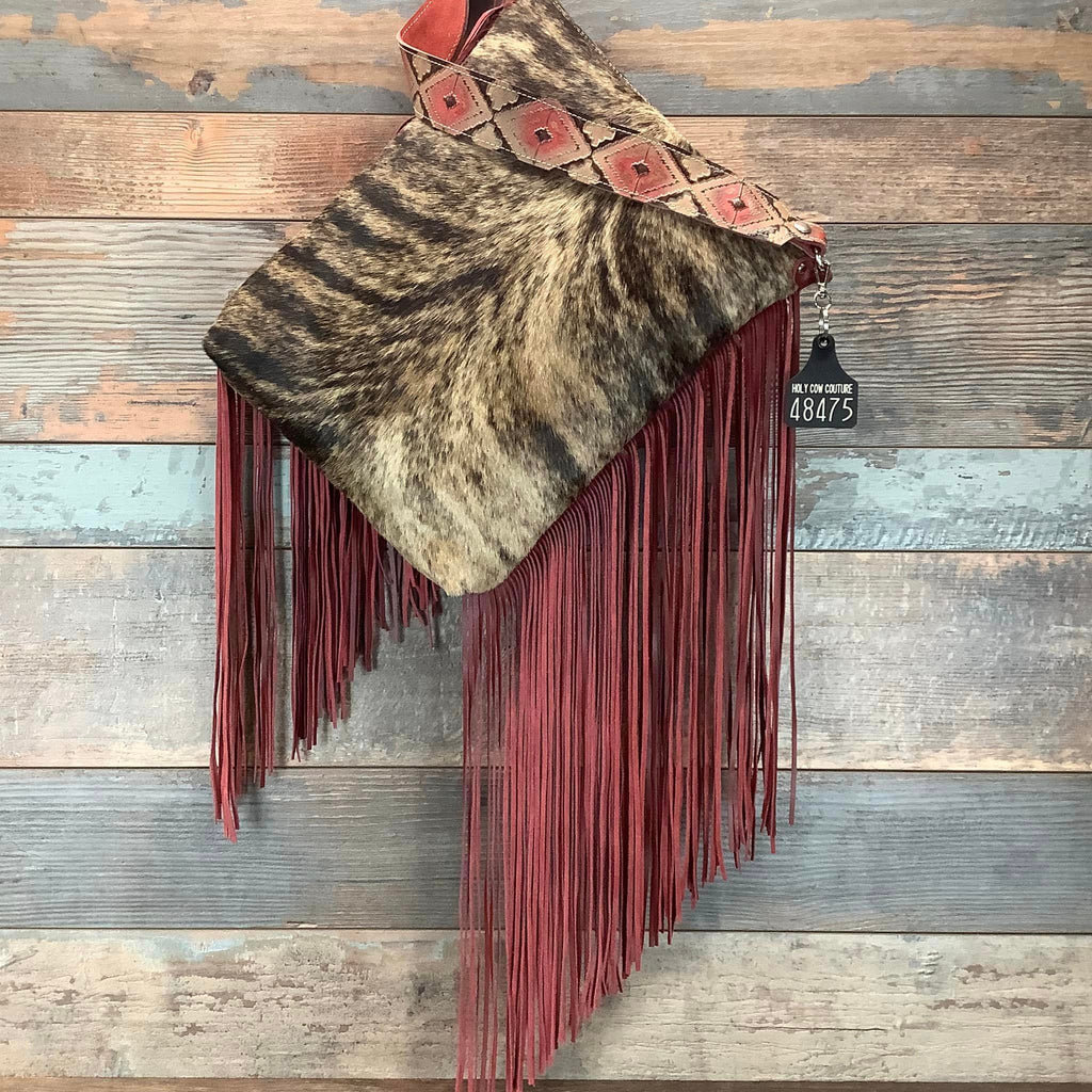 Bagpack - 18" Fringe Dual Conceal Carry  #48475