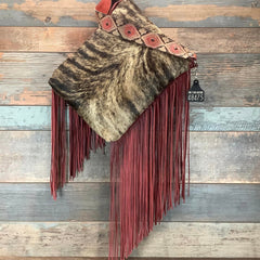 Bagpack - 18" Fringe Dual Conceal Carry  #48475