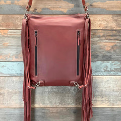 Bagpack - 18" Fringe Dual Conceal Carry  #48475