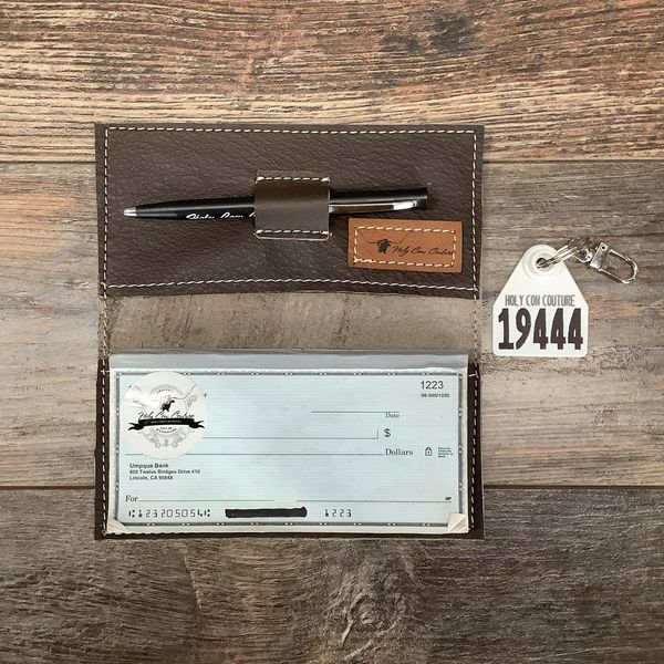 Checkbook Cover - #19444