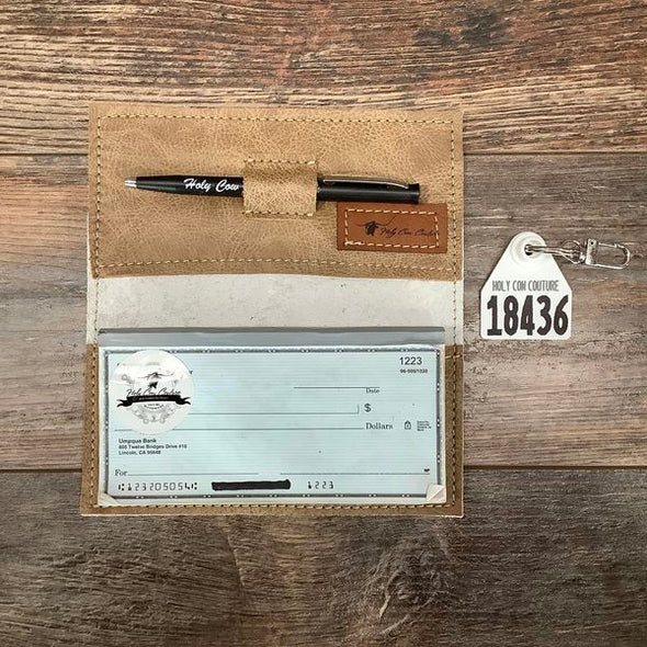 Checkbook Cover - #18436