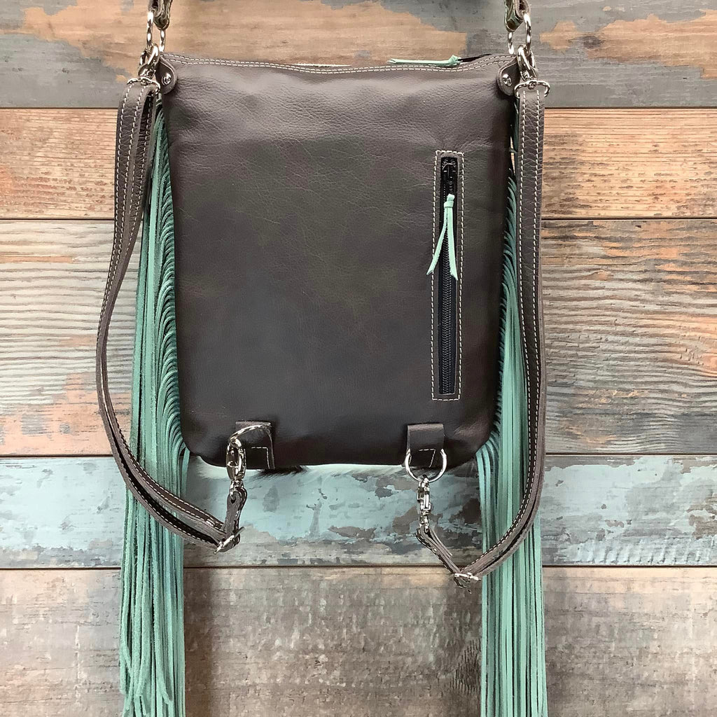 Mini Bagpack 18" Fringe-#48849