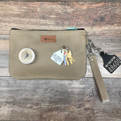 Western Leather Wristlet Clutch #48600