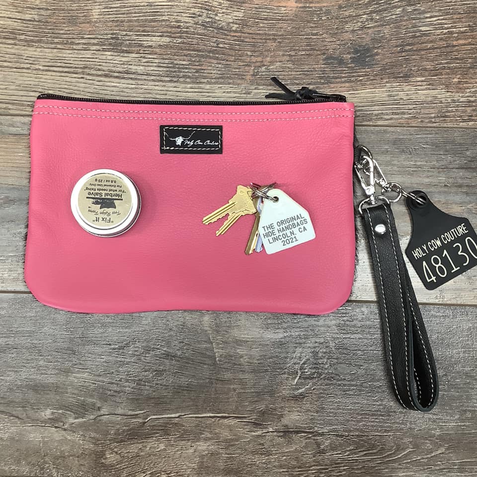 Western Leather Wristlet Clutch #48130