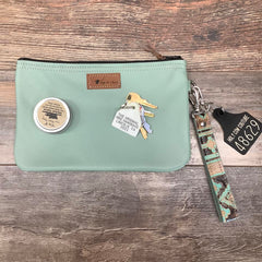 Western Leather Wristlet Clutch #48629