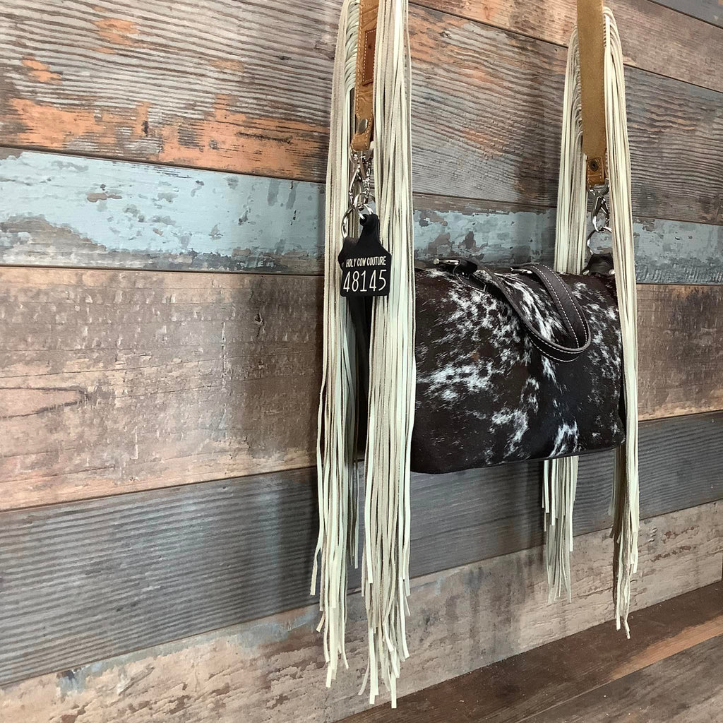 Western Mini Leather Fringe Strap 48" #48145