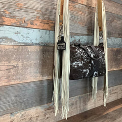 Western Mini Leather Fringe Strap 48" #48145