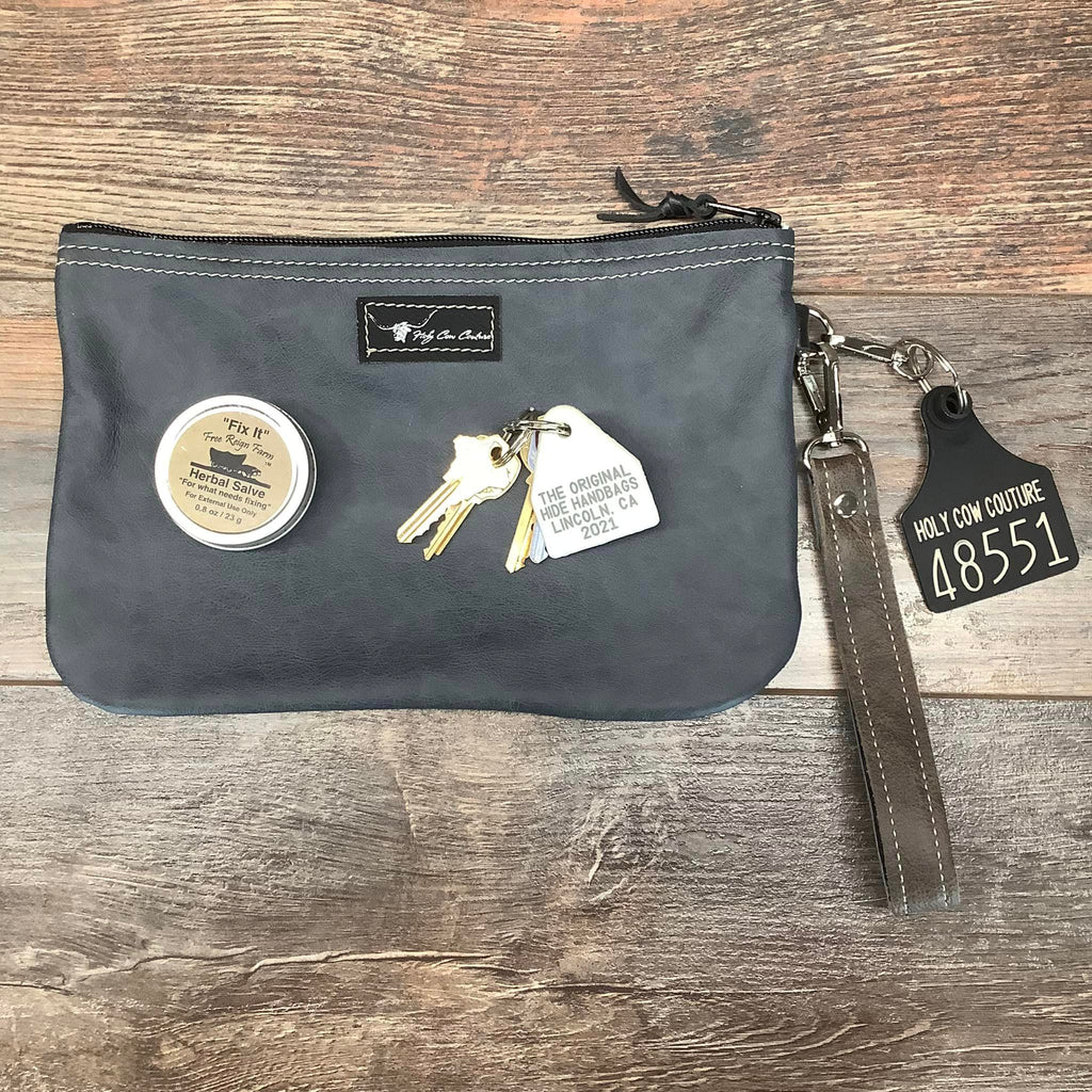 Western Leather Wristlet Clutch #48551