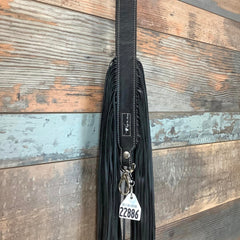 Western Mini Leather Fringe Strap 48" #22886