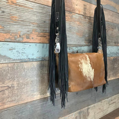 Western Mini Leather Fringe Strap 48" #22886