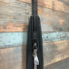 Western Mini Leather Fringe Strap 48" #22556