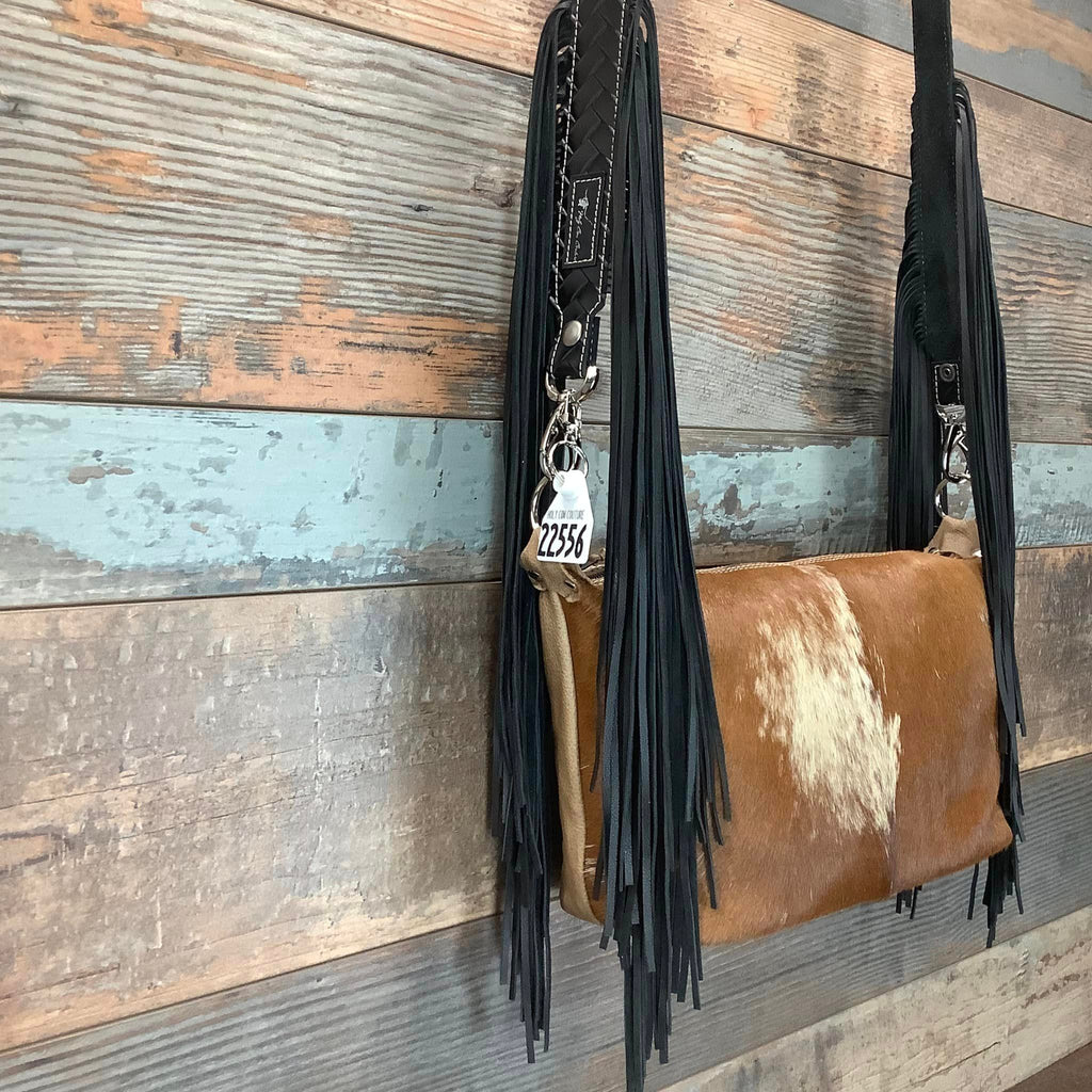 Western Mini Leather Fringe Strap 48" #22556