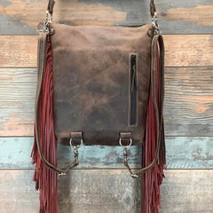 Mini Bagpack Dual Fringe-#57535