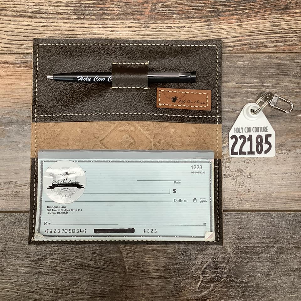 Checkbook Cover - #22185
