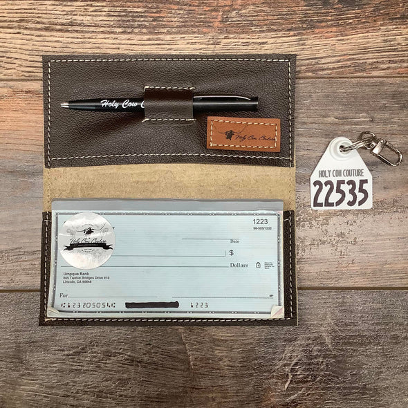 Checkbook Cover - #22535