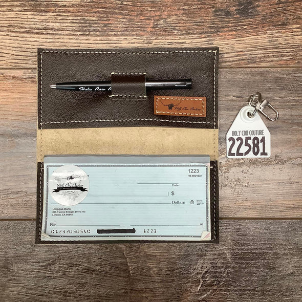 Checkbook Cover - #22581