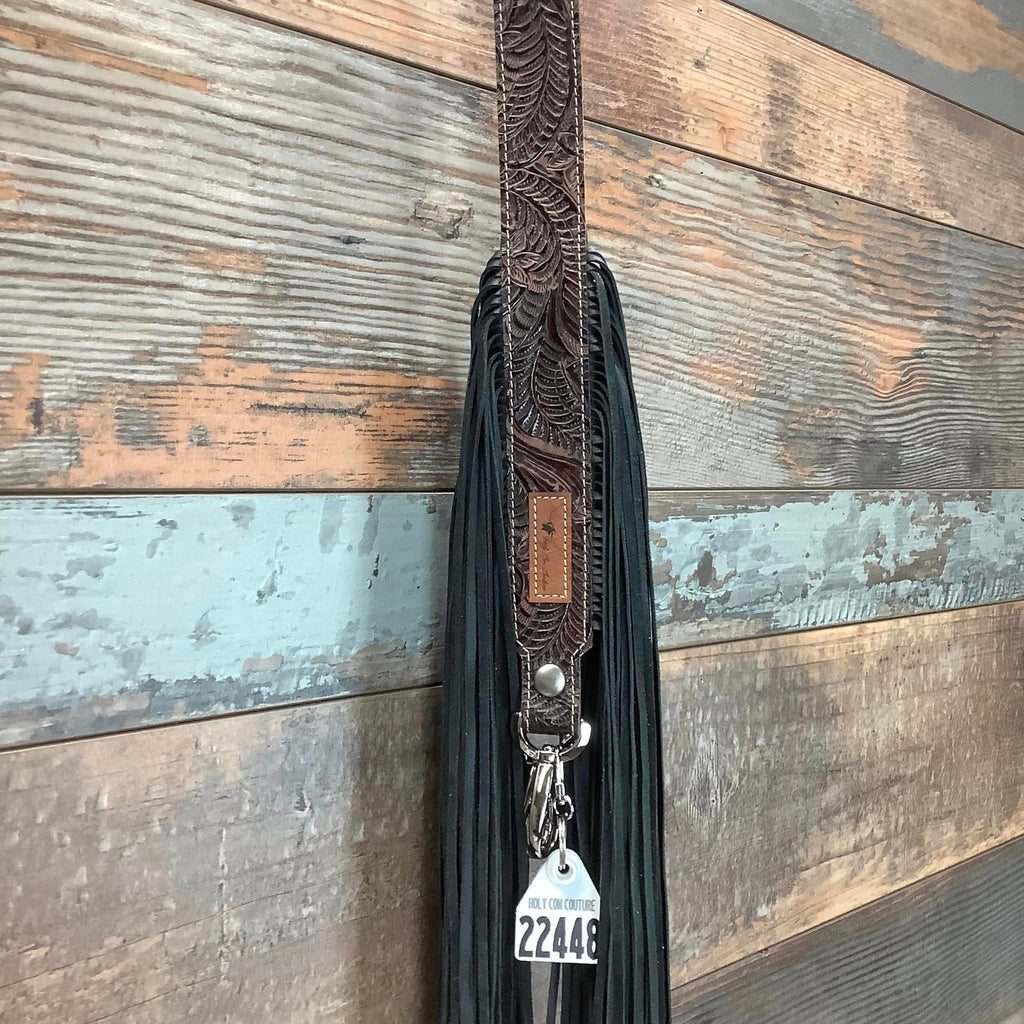 Western Mini Leather Fringe Strap 48" #22448