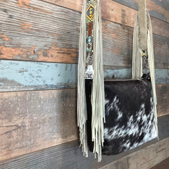 Western Mini Leather Fringe Strap 48" #22441