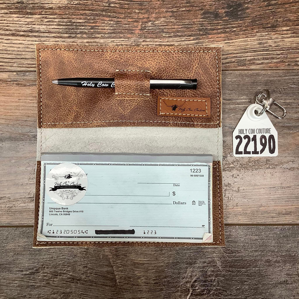 Checkbook Cover - #22190