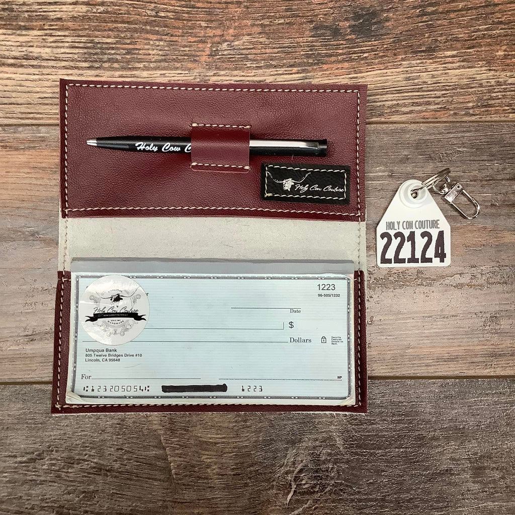 Checkbook Cover - #22124