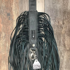 Western Mini Leather Fringe Strap 48" #22296