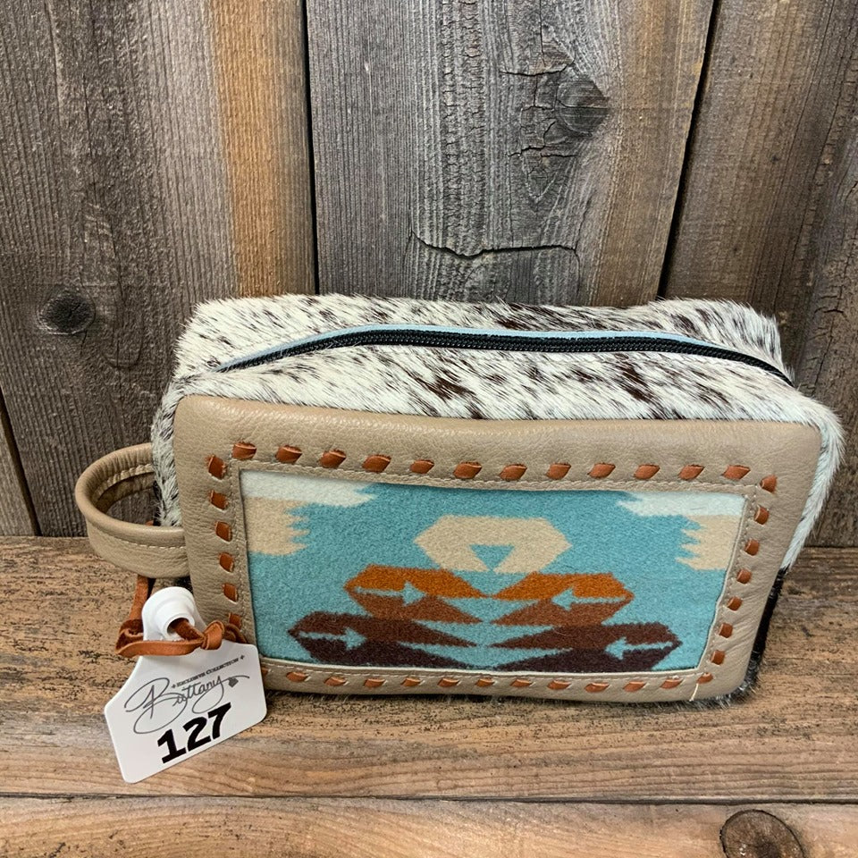 Small Buck-stitched Pendleton® Toiletry Bag #127