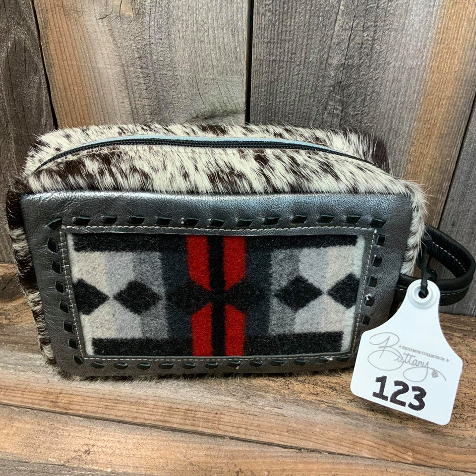 Small Buck-stitched Pendleton® Toiletry Bag #123