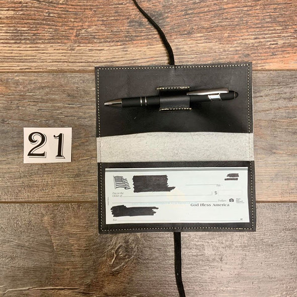 Checkbook Cover #21