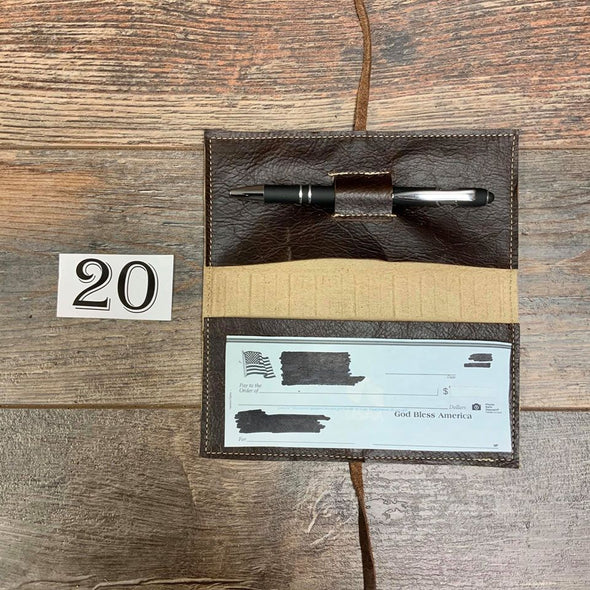 Checkbook Cover #20