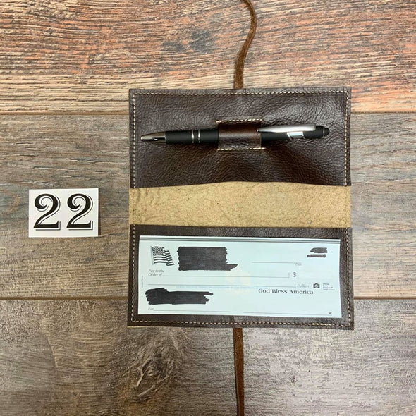 Checkbook Cover #22