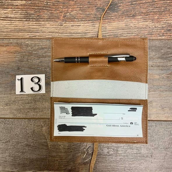 Checkbook Cover #13