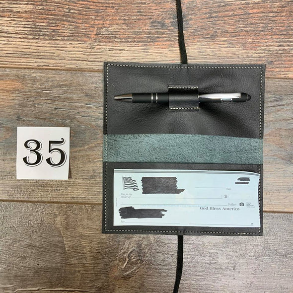Checkbook Cover #35