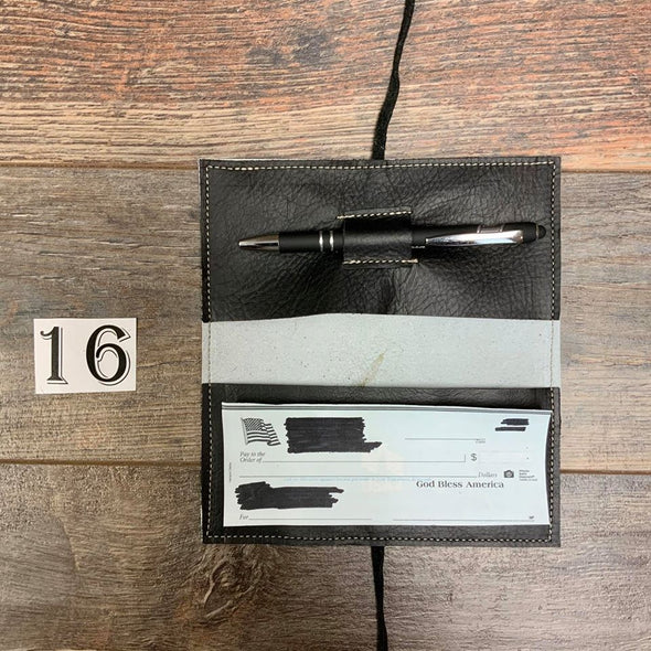 Checkbook Cover #16