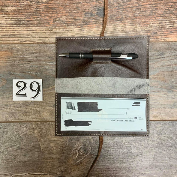 Checkbook Cover #29