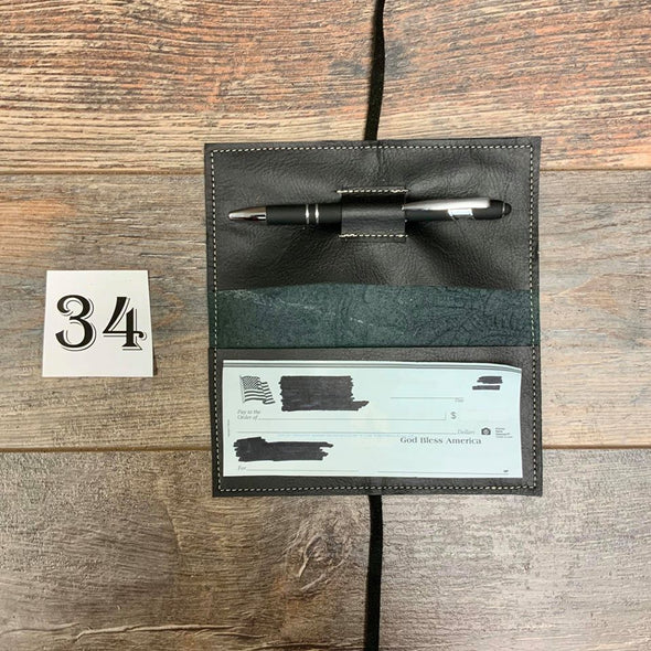 Checkbook Cover #34